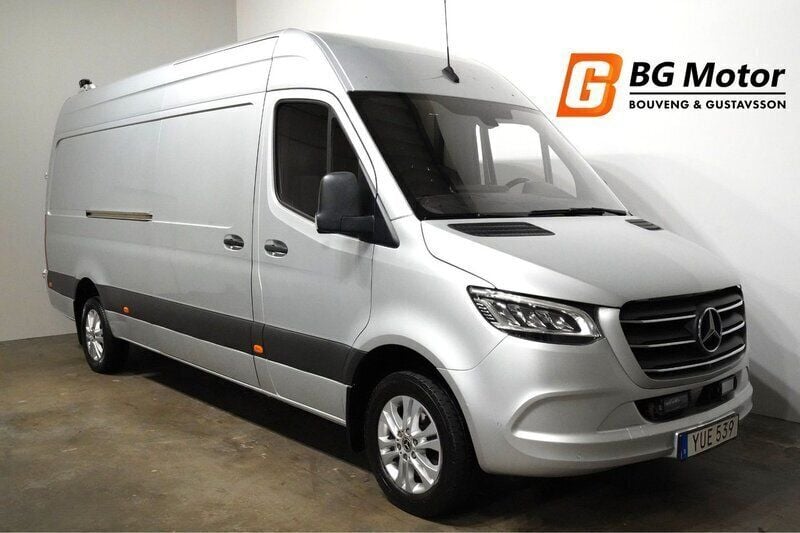 Silver Begagnad 2019 Mercedes Sprinter Van | 449 900 kr - Bild 1/4