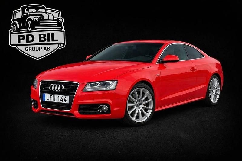 Röd Begagnad 2011 Audi A5 S-Line Sportkupé | 109 900 kr (Marknadspris) - Bild 1/4
