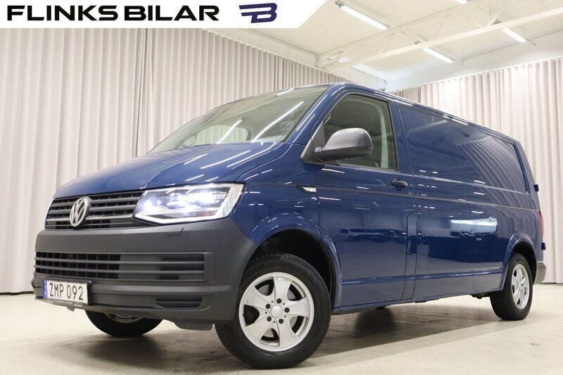 Blå Begagnad 2018 VW T6 Van | 199 900 kr (Marknadspris) - Bild 1/4