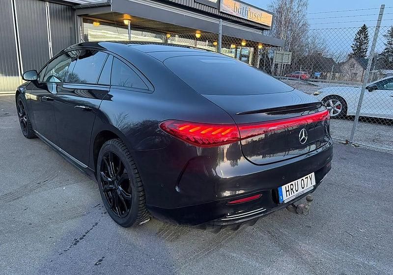 Begagnad Mercedes EQS450+ AMG line 264 kW (360 HK) 2021 Grå Halvkombi