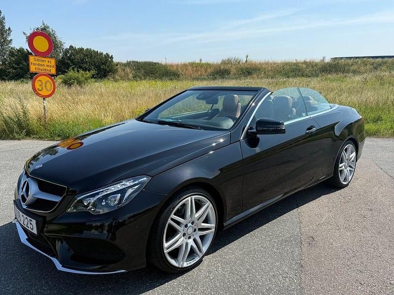 Svart Begagnad 2014 Mercedes E300 AMG Cab | 329 800 kr - Bild 1/4