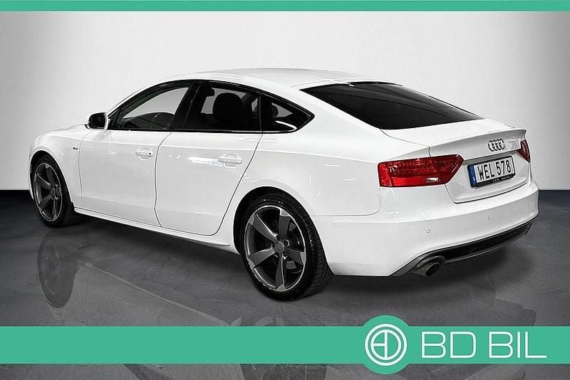 Begagnad Audi A5 Sportback S-Line 144 HK (105 kW) 2016 Vit Halvkombi