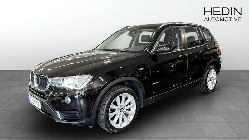 Svart Begagnad 2017 BMW X3 SUV | 239 900 kr (Marknadspris) - Bild 1/4