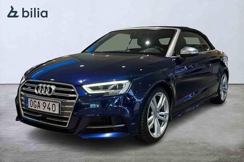 Blå Begagnad 2017 Audi S3 Cabriolet Cab | 379 900 kr - Bild 1/1
