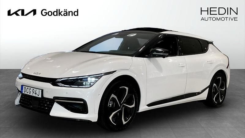 Vit (white) Begagnad 2023 Kia EV6 2 SUV | 509 900 kr (Dyr) - Bild 1/4