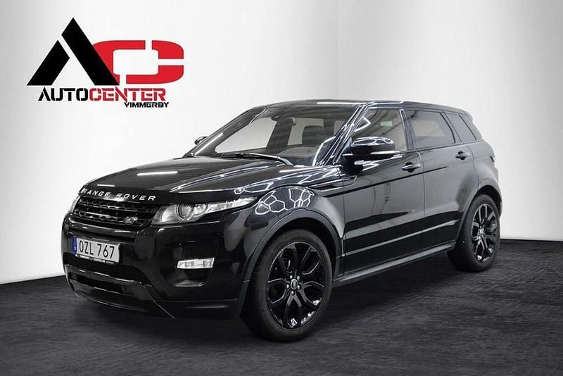 Svart Begagnad 2012 Land Rover Range Rover evoque SUV | 129 000 kr (Bra pris) - Bild 1/4
