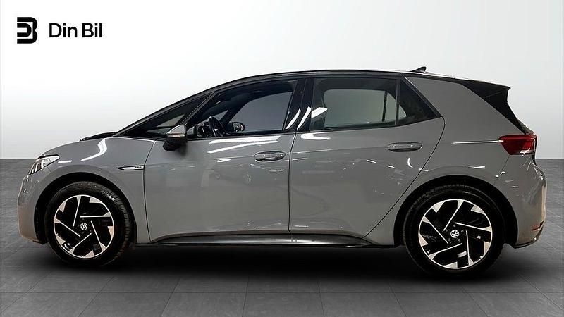 Begagnad VW ID.3 Pro 150 kW (204 HK) 2022 Grå Halvkombi