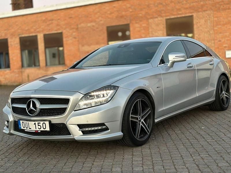 Silver Begagnad 2012 Mercedes CLS350 AMG Sportkupé | 199 500 kr (Marknadspris) - Bild 1/4