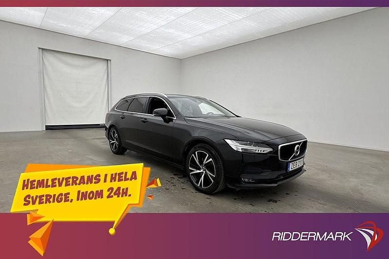Svart Begagnad 2018 Volvo V90 Momentum Kombi | 204 700 kr (Bra pris) - Bild 1/3