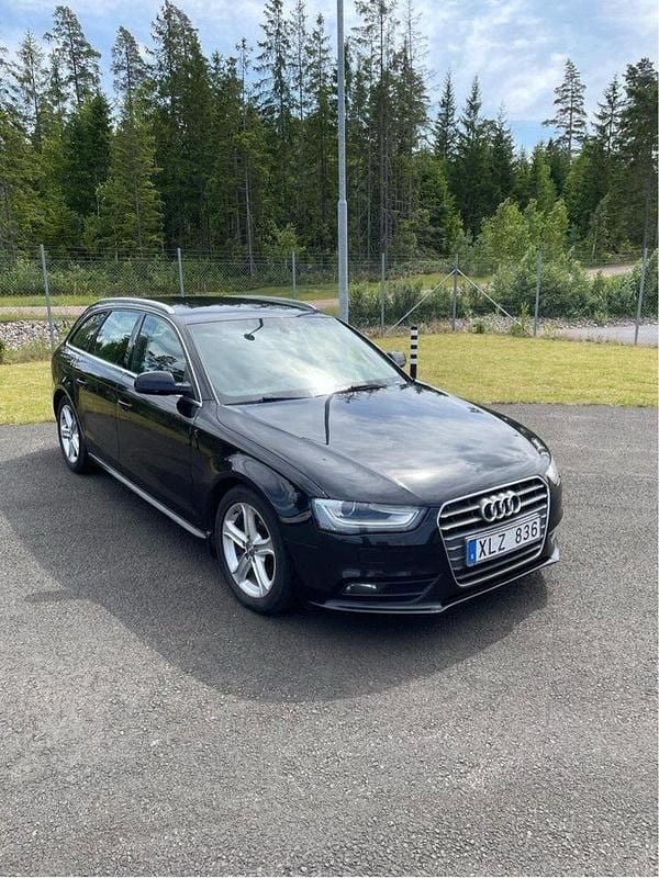 Svart Begagnad 2014 Audi A4 Kombi | 95 000 kr (Marknadspris) - Bild 1/4
