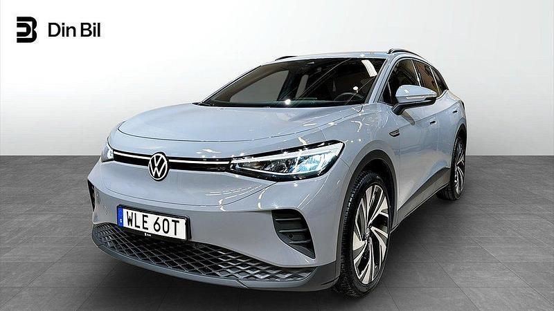 Grå (moonstone grey) Begagnad 2022 VW ID.4 Comfortline SUV | 334 900 kr - Bild 1/4