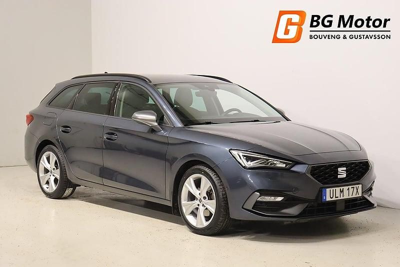 Begagnad Seat Leon ST FR 150 HK (110 kW) 2021 Grå Kombi