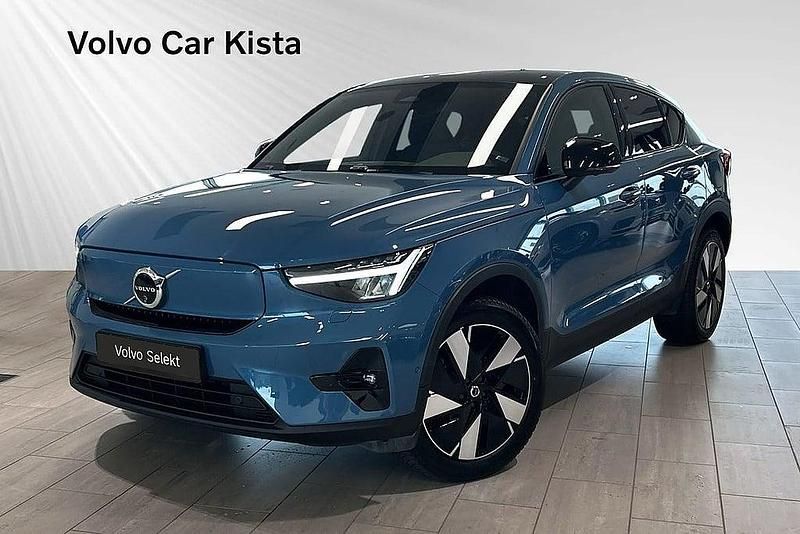 Blå Begagnad 2023 Volvo EC40 Ultimate SUV | 444 400 kr (Lite dyr) - Bild 1/3