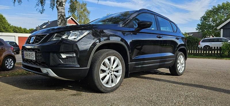 Svart Begagnad 2018 Seat Ateca Ecomotive SUV | 150 000 kr (Marknadspris) - Bild 1/2