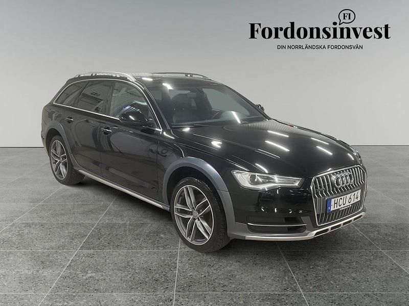 Svart Begagnad 2016 Audi A6 Allroad Sport Kombi | 164 900 kr (Marknadspris) - Bild 1/4