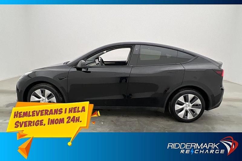 Svart Begagnad 2022 Tesla Model Y Long Range AWD SUV | 428 900 kr (Lite dyr) - Bild 1/4