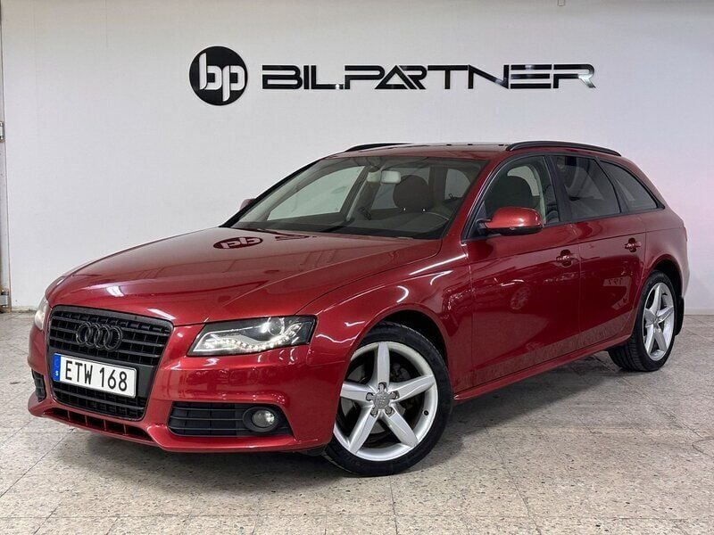 Röd Begagnad 2010 Audi A4 Kombi | 69 900 kr (Marknadspris) - Bild 1/4