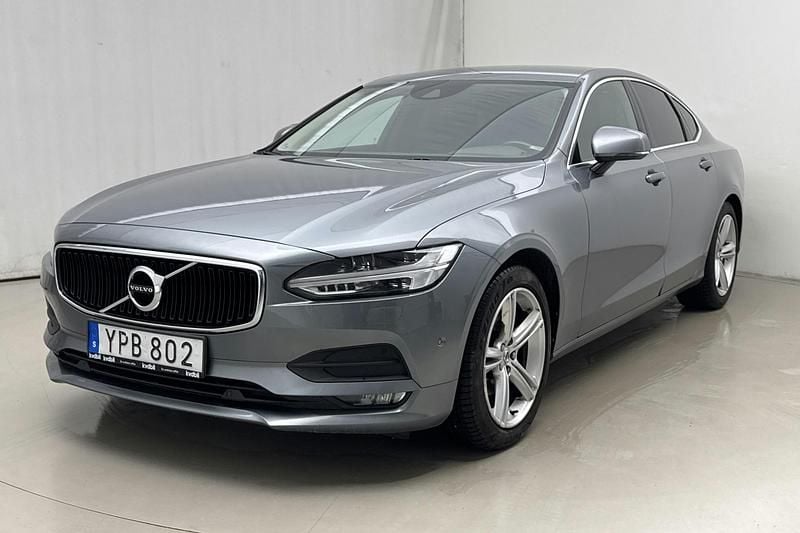 Grå Begagnad 2018 Volvo S90 Business Edition Sedan | 208 000 kr (Bra pris) - Bild 1/4