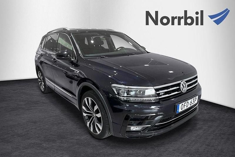 Svart Begagnad 2019 VW Tiguan Allspace GT SUV | 339 000 kr (Marknadspris) - Bild 1/4