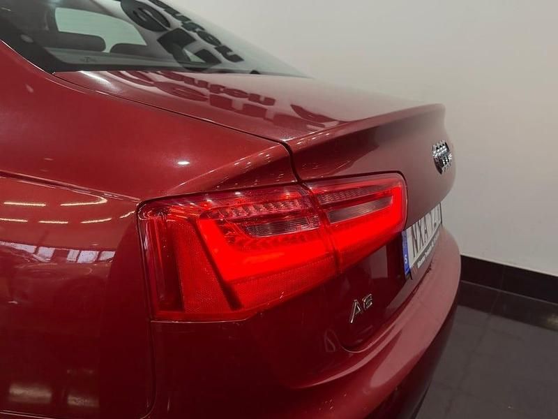 Begagnad Audi A6 Proline 204 HK (150 kW) 2013 Röd Sedan