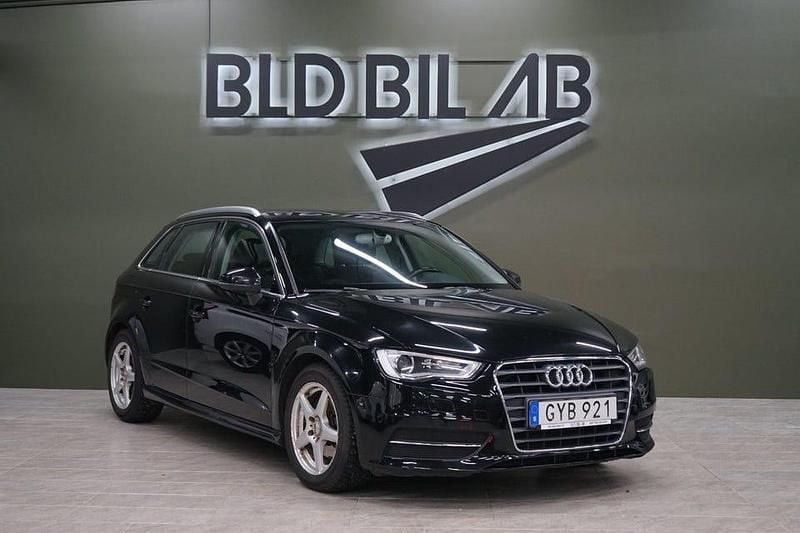 Begagnad Audi A3 110 HK (80 kW) 2015 Svart