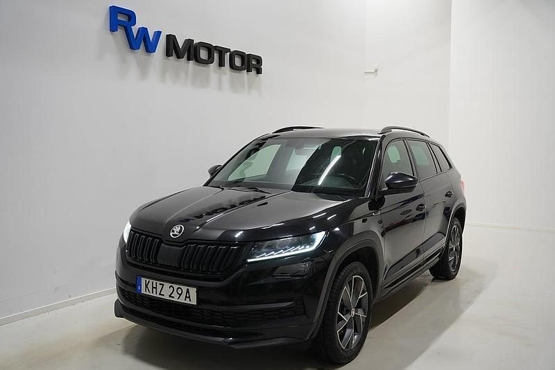 Begagnad Skoda Kodiaq SportLine 190 HK (139 kW) 2019 Svart SUV