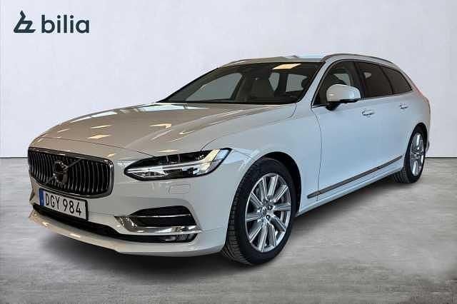 Vit Begagnad 2018 Volvo V90 Inscription Kombi | 299 900 kr (Dyr) - Bild 1/3