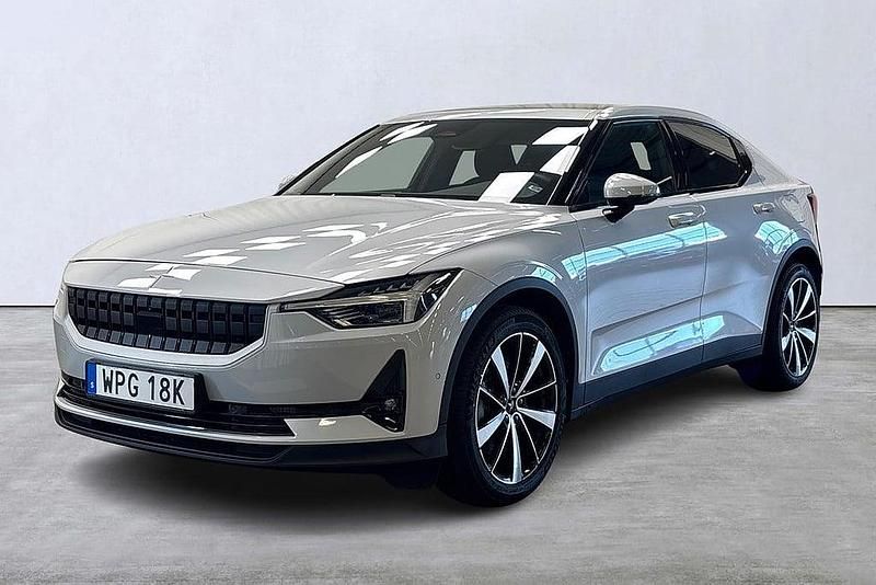 Silver Begagnad 2021 Polestar 2 Plus Halvkombi | 389 900 kr (Lite dyr) - Bild 1/4
