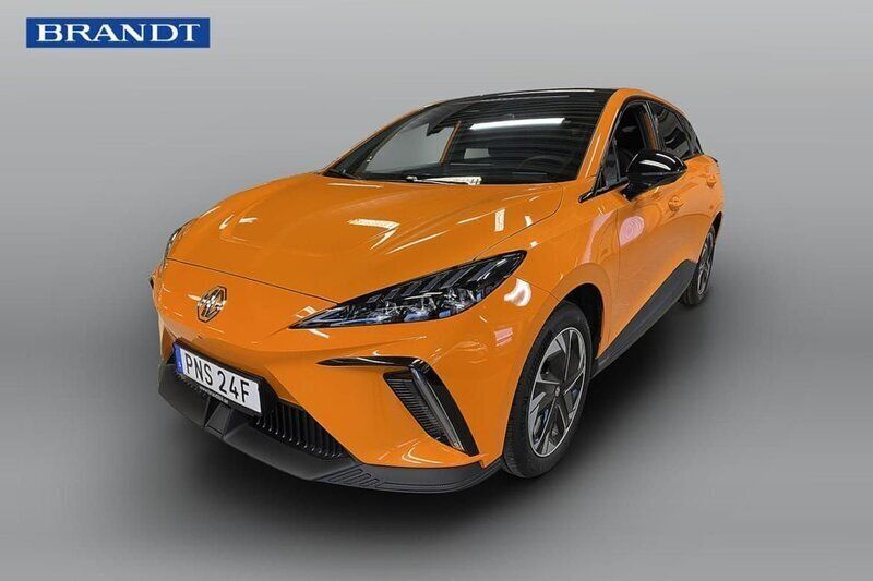 Orange Begagnad 2022 MG MG4 EV Luxury Halvkombi | 269 900 kr (Bra pris) - Bild 1/4