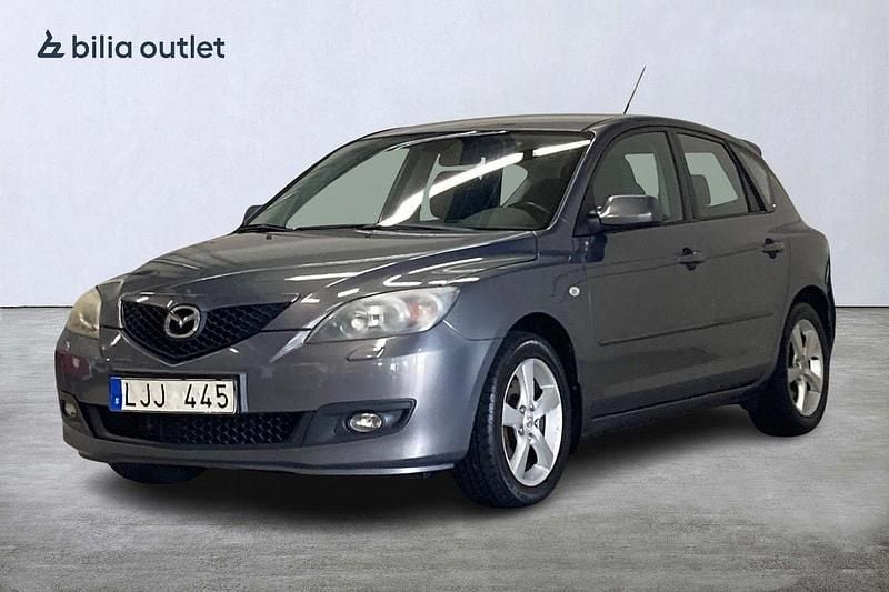 Grå Begagnad 2007 Mazda 3 Exclusive Halvkombi | 14 500 kr (Bra pris) - Bild 1/3