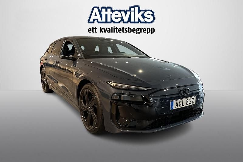 Ny Audi A6 e-tron Performance 280 kW (381 HK) 2025 Blå Kombi