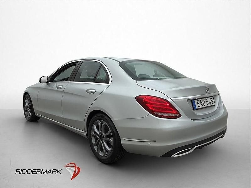 Begagnad Mercedes C220 Avantgarde 170 HK (125 kW) 2014 Silver Sedan