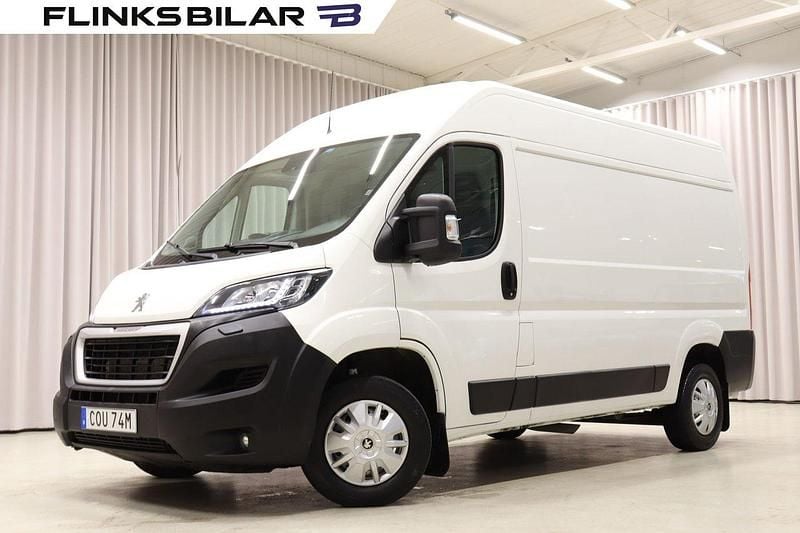 Vit Begagnad 2019 Peugeot Boxer Van | 219 900 kr (Bra pris) - Bild 1/4