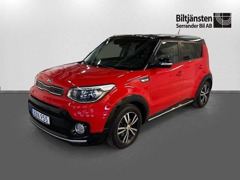 Begagnad Kia Soul 136 HK (100 kW) 2016 Röd SUV