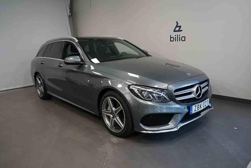 Grå Begagnad 2018 Mercedes C200 Kombi | 289 900 kr - Bild 1/1