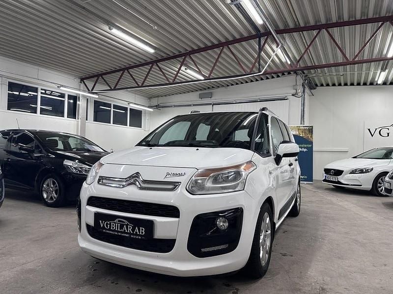Vit Begagnad 2013 Citroën C3 Picasso Minibuss | 36 900 kr (Bra pris) - Bild 1/4