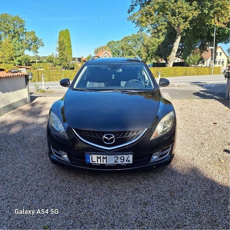 Svart Begagnad 2009 Mazda 6 Kombi | 34 000 kr (Marknadspris) - Bild 1/4