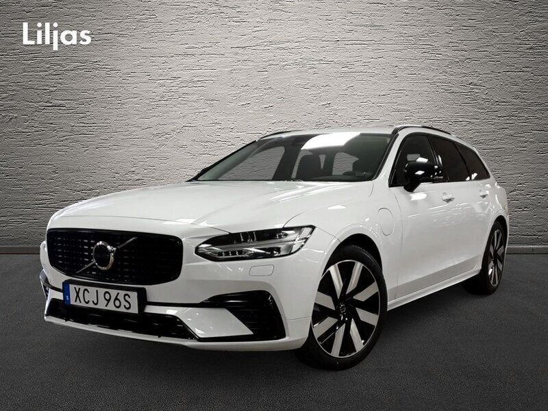 Vit Ny 2024 Volvo V90 Plus Kombi | 549 900 kr (Bra pris) - Bild 1/4