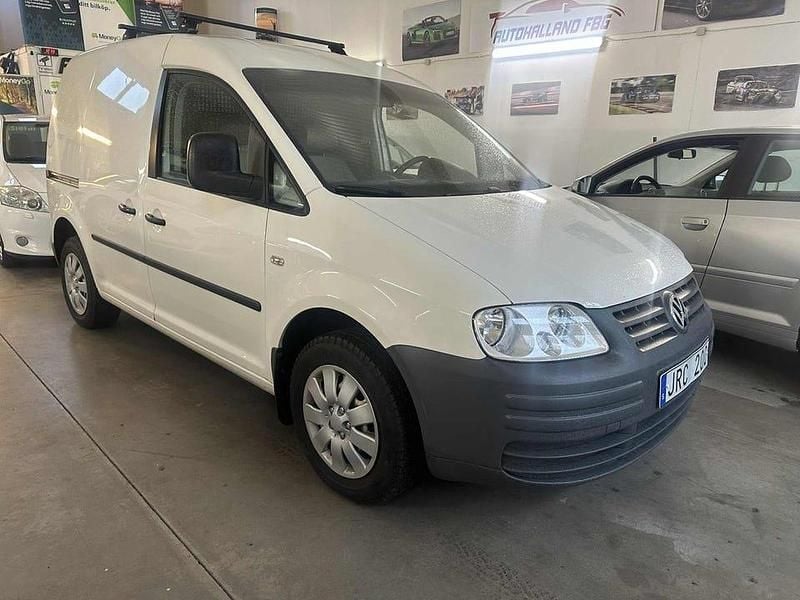 Begagnad VW Caddy 109 HK (80 kW) 2009 Vit Minibuss
