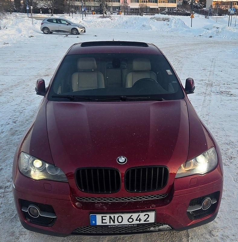 Begagnad BMW X6 235 HK (172 kW) 2009 Röd SUV