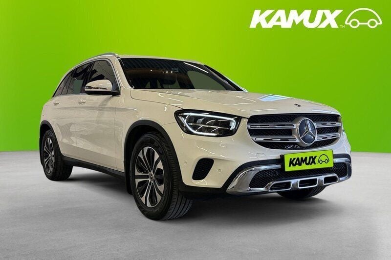 Vit Begagnad 2020 Mercedes GLC220 SUV | 342 800 kr (Bra pris) - Bild 1/3