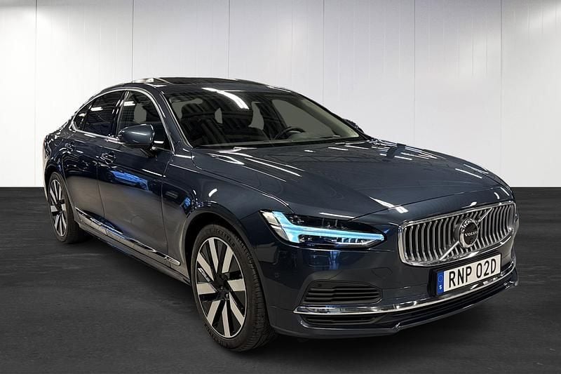 Begagnad Volvo S90 Ultimate 455 HK (334 kW) 2024 Blå Sedan
