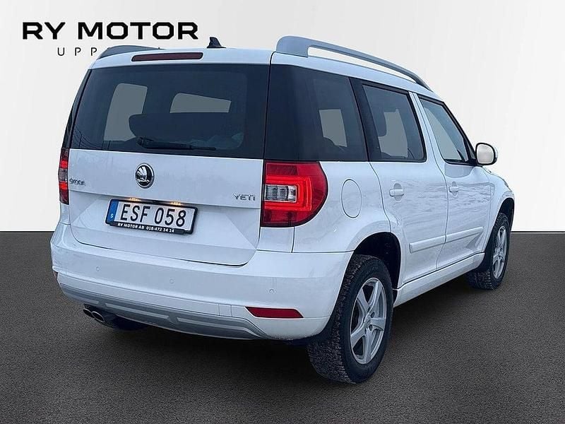 Begagnad Skoda Yeti 122 HK (89 kW) 2014 Vit SUV