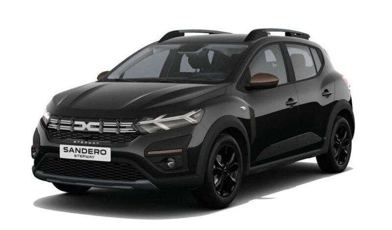 Svart Ny 2025 Dacia Sandero Extreme Halvkombi | 259 200 kr (Lite dyr) - Bild 1/4