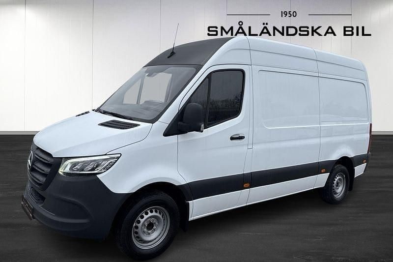 Vit Begagnad 2022 Mercedes Sprinter Van | 385 000 kr (Marknadspris) - Bild 1/4