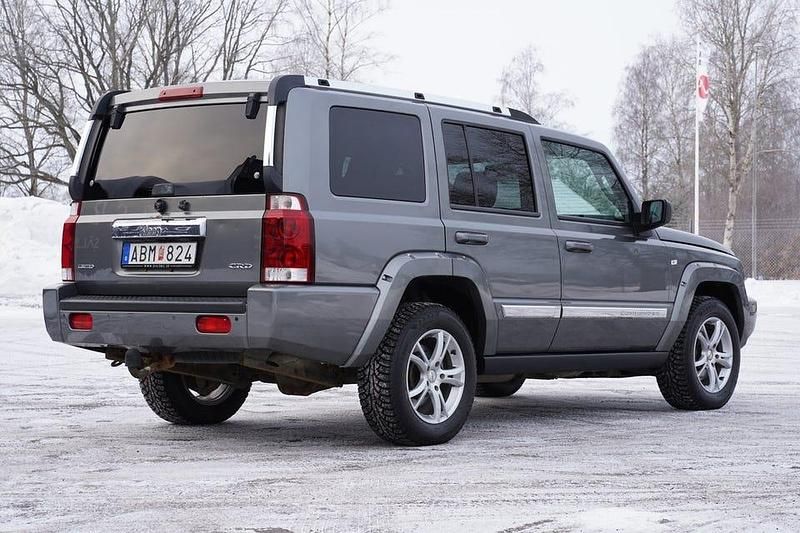 Begagnad Jeep Commander Limited 218 HK (160 kW) 2007 Mineral gray metallic SUV