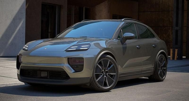 Grön Ny 2025 Porsche Macan SUV | 1 249 300 kr (Marknadspris) - Bild 1/4