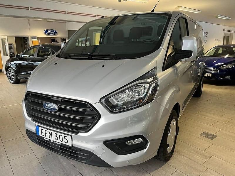 Grå Begagnad 2019 Ford Transit Custom Van | 175 000 kr (Lite dyr) - Bild 1/4