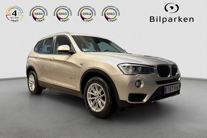 Begagnad BMW X3 190 HK (139 kW) 2014 Ljusgrå SUV