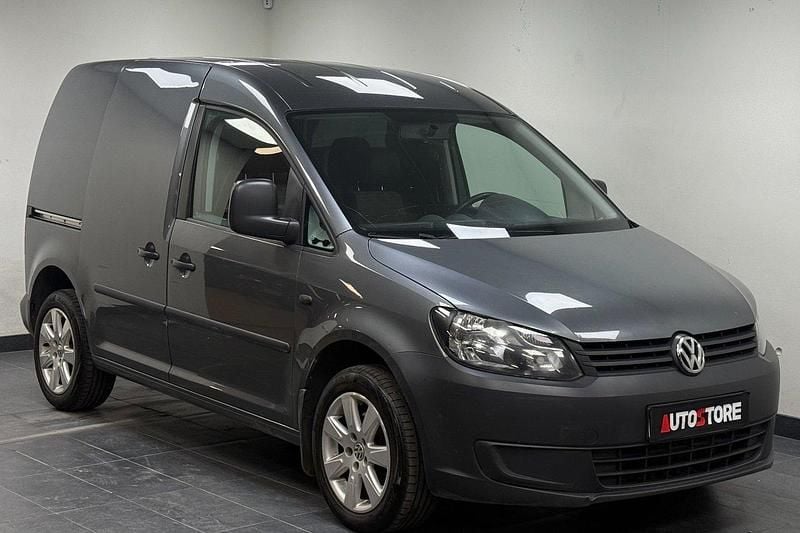 Mörkgrå (grå) Begagnad 2012 VW Caddy Minibuss | 59 900 kr (Marknadspris) - Bild 1/4
